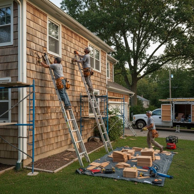 Home Siding Repair detail